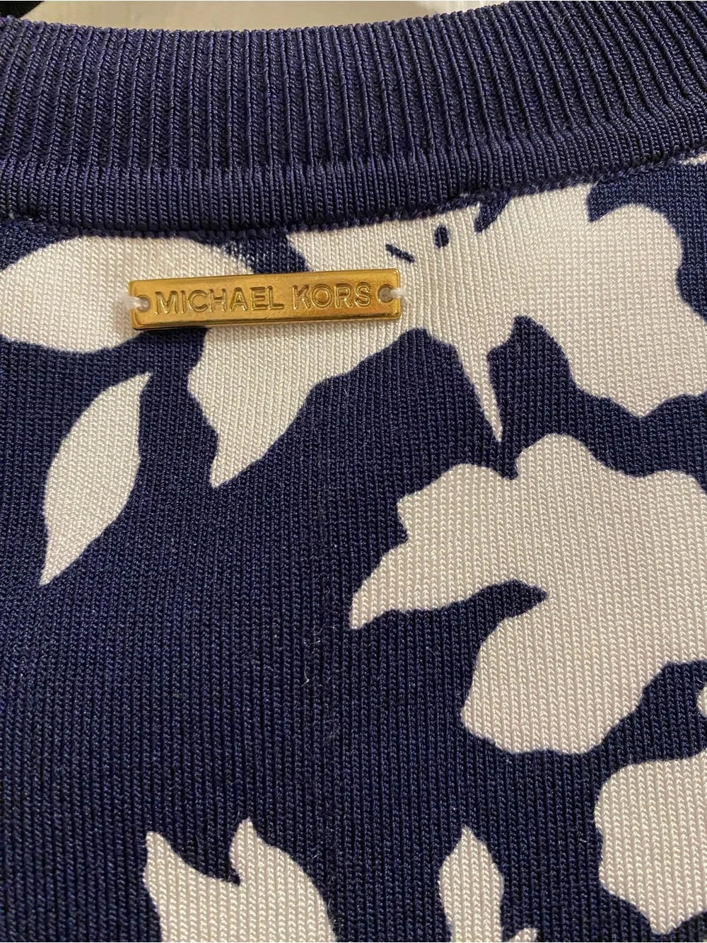 Michael Kors skirt and blouse knit set